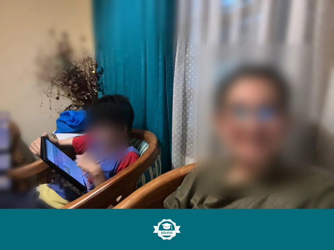 Dari ruang kelas les bahasa inggris Jogja Edufio