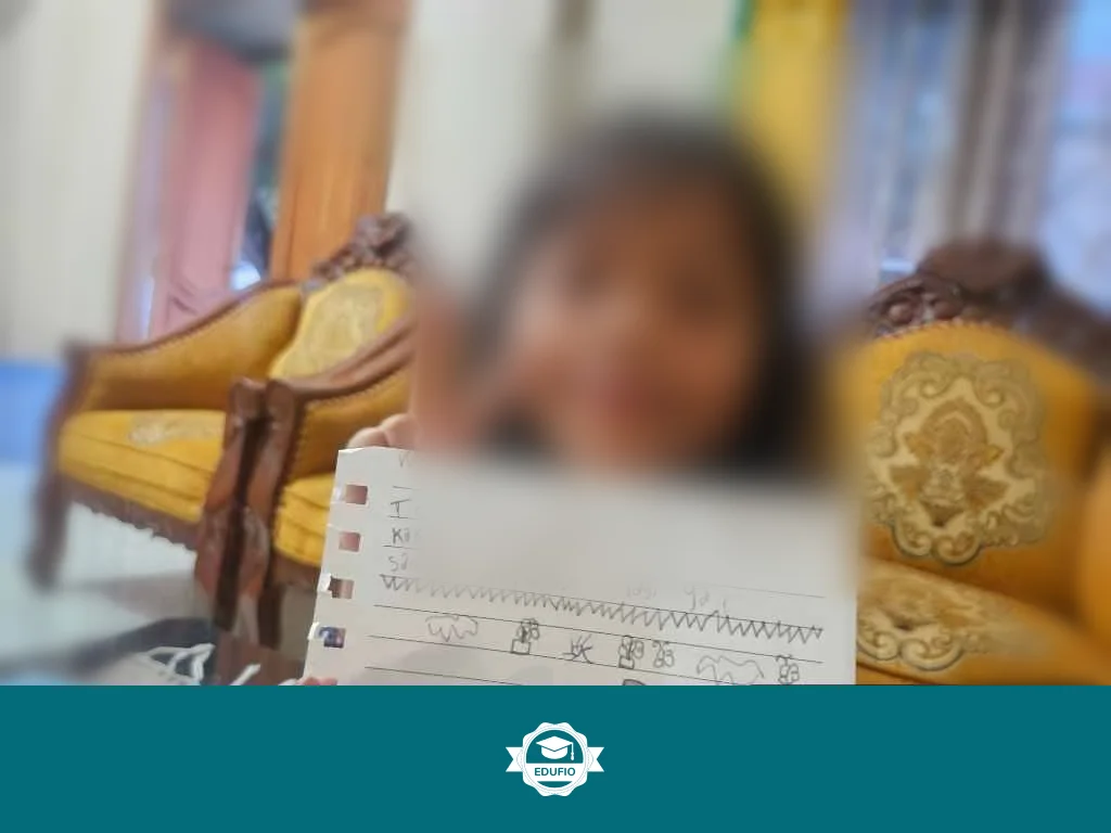 Galeri kelas les calistung Jogja: siswa bersama tutor Edufio