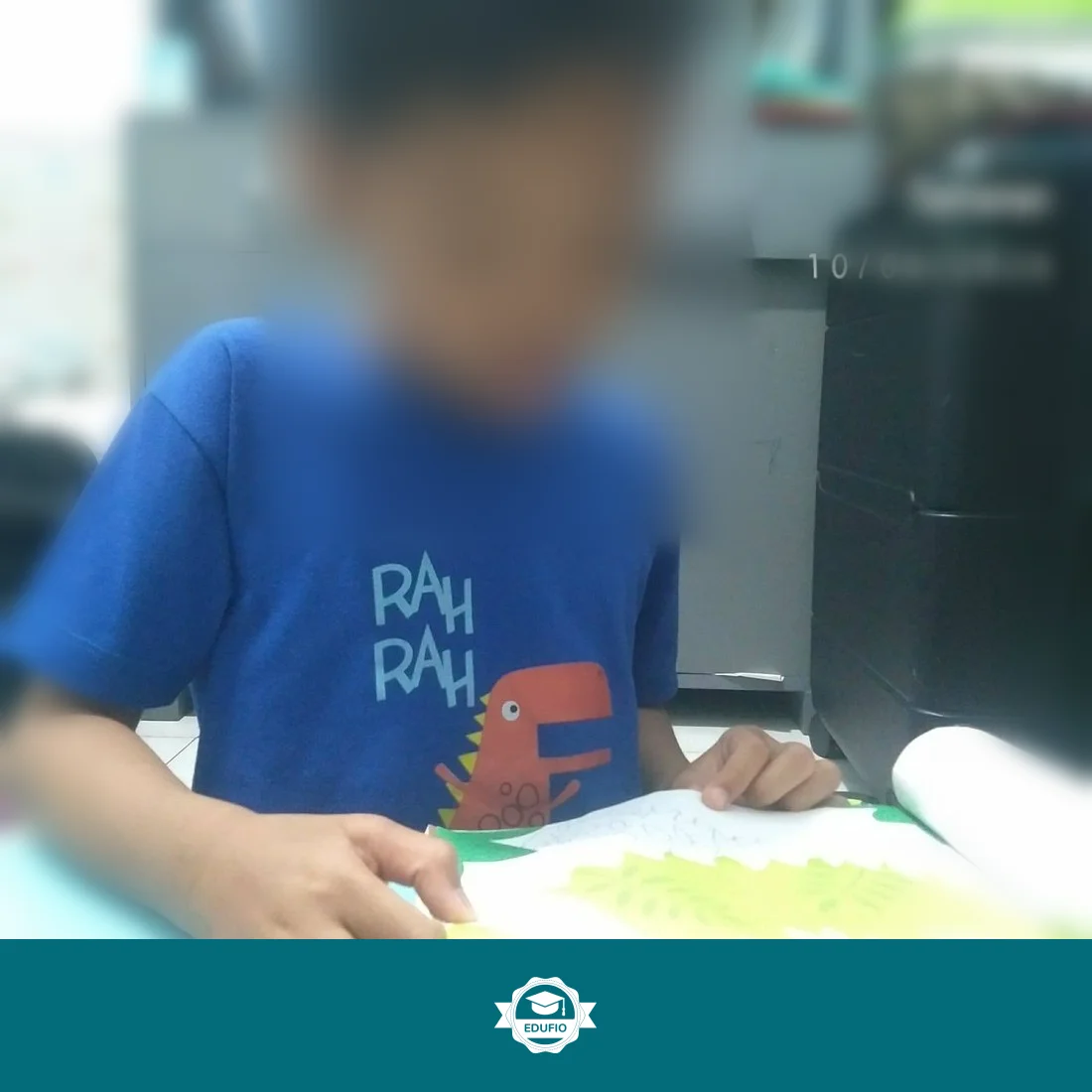 Siswa mengikuti les calistung Jogja bersama tutor Edufio