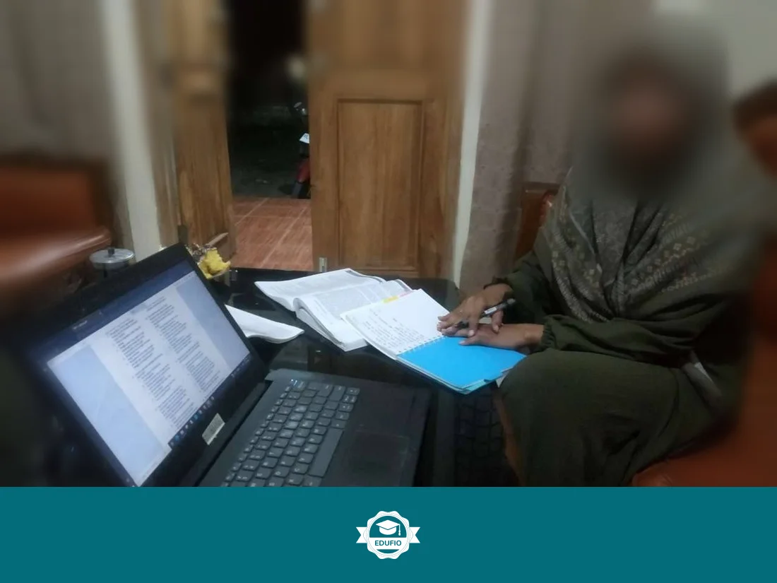 Dari ruang kelas bimbel CPNS Jogja Edufio