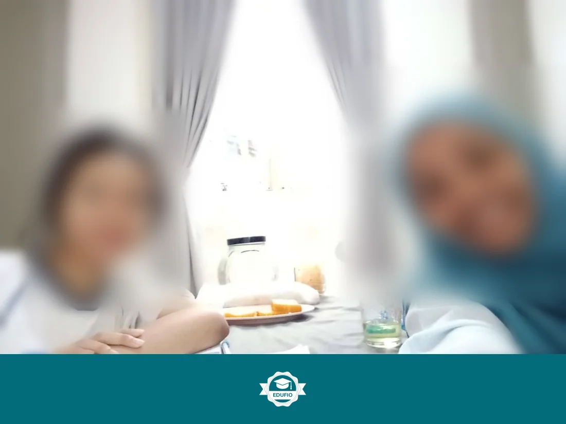 Momen sesi les ekonomi Jogja sedang berlangsung
