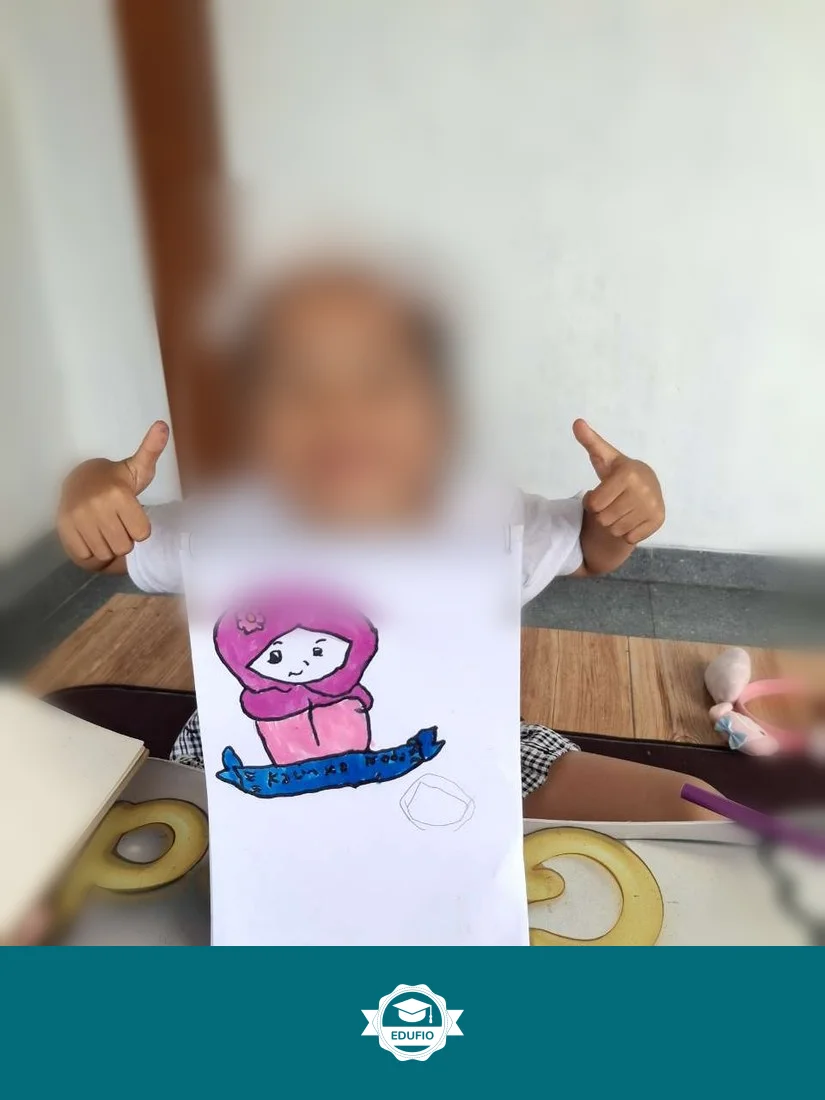 Sesi les menggambar Jogja privat satu tutor satu siswa