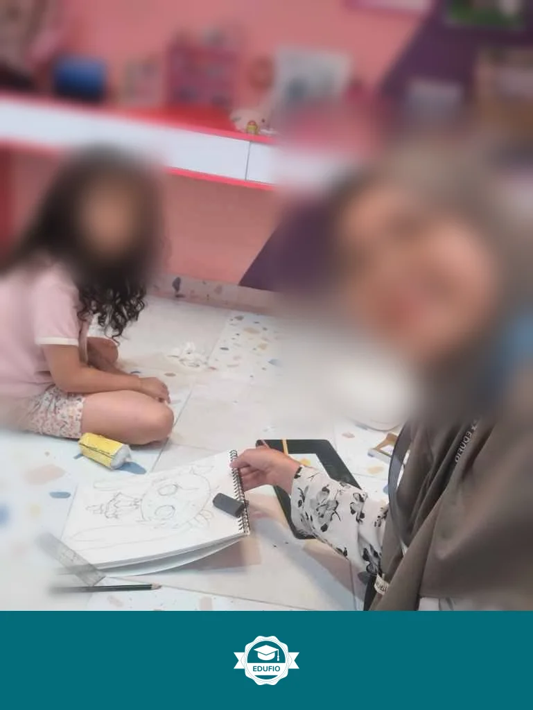 Galeri kelas les menggambar Jogja: siswa bersama tutor Edufio