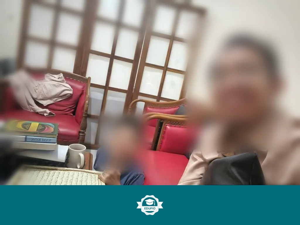 Sesi les mengaji Bantul privat satu tutor satu siswa