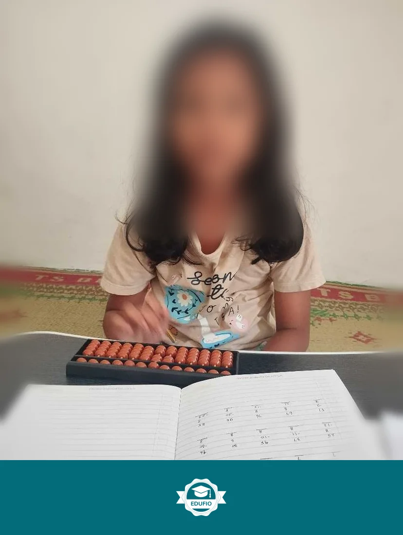 Sesi les sempoa Jogja privat satu tutor satu siswa
